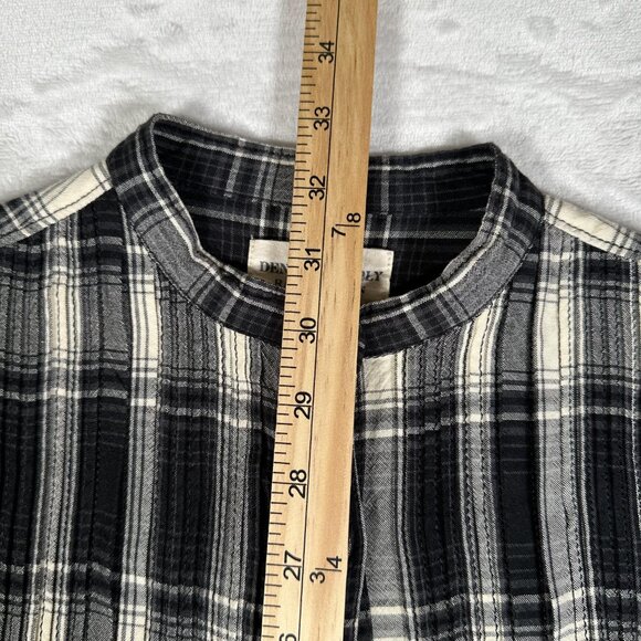 Ralph Lauren Denim Supply Shirt Women Size S Plaid Long Sleeve Tunic Top EUC - Picture 9 of 11